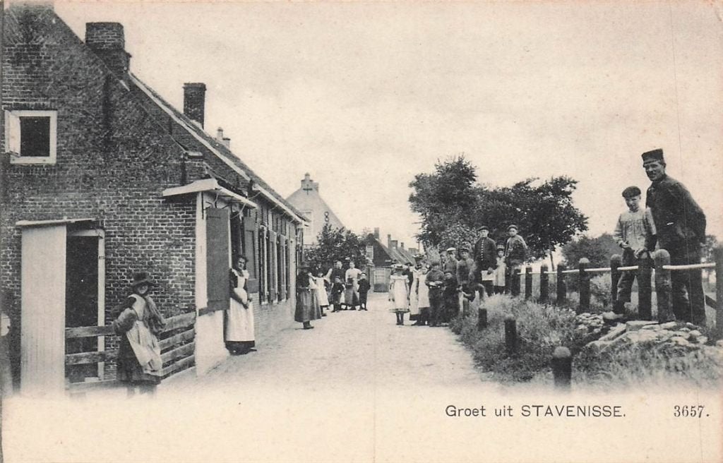 703-074-049 Groet uit Stavenisse, Verzenden, Voor 1920, Zeeland