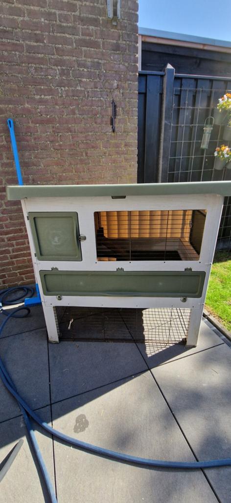 Ferplast konijnenhok buiten, Ophalen, 90 cm of meer, Hok, 110 cm of meer
