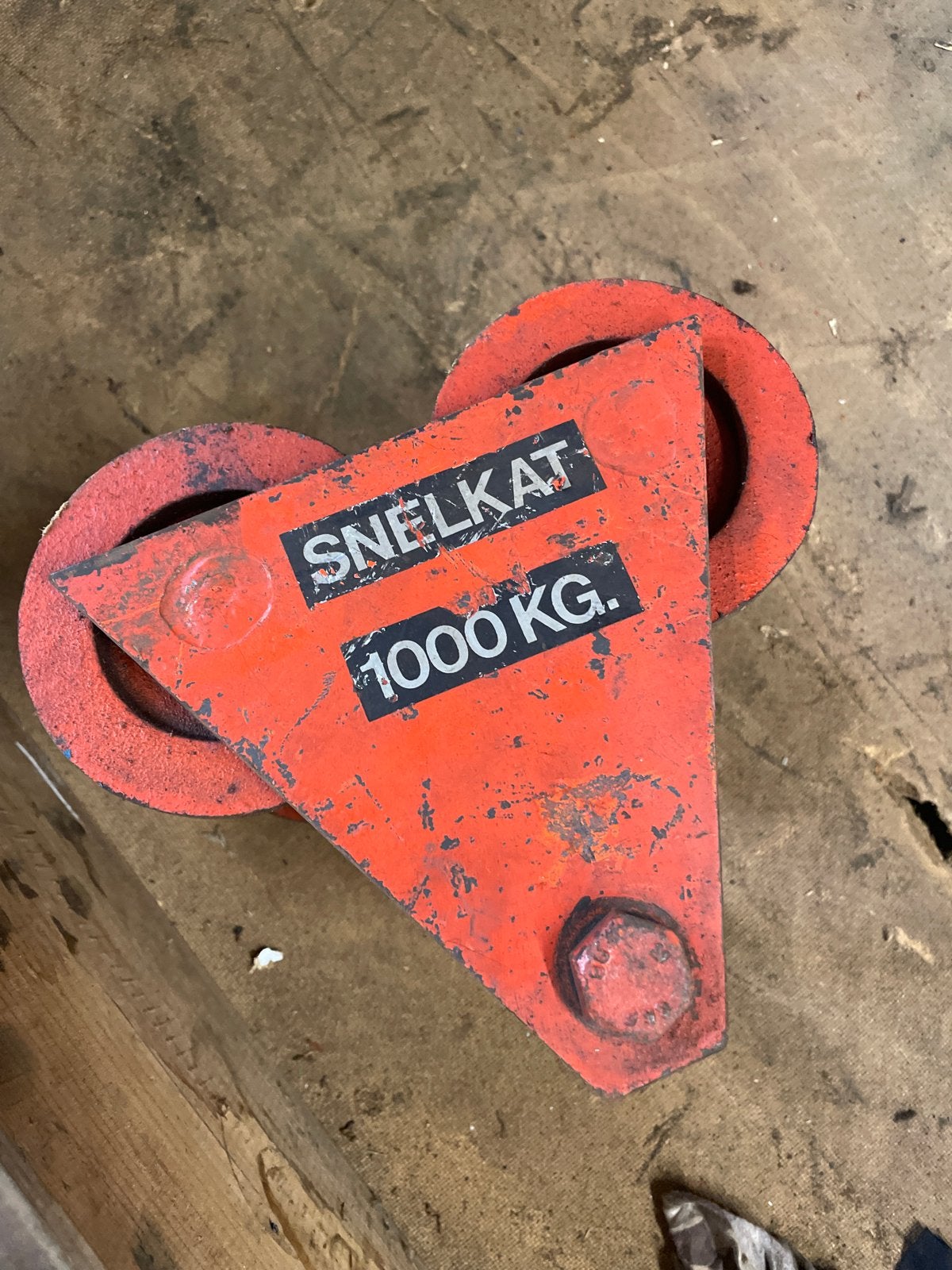 Loopkat 1000 kg - Snelkat, Ophalen, Gebruikt, Handmatig