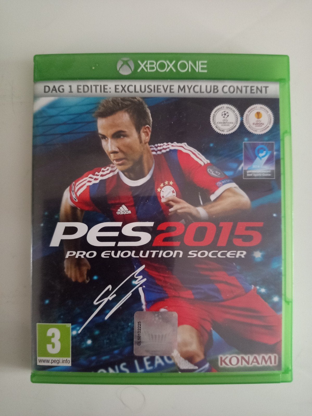 PES 2015 Xbox One, Verzenden, Zo goed als nieuw, Sport, 3 spelers of meer