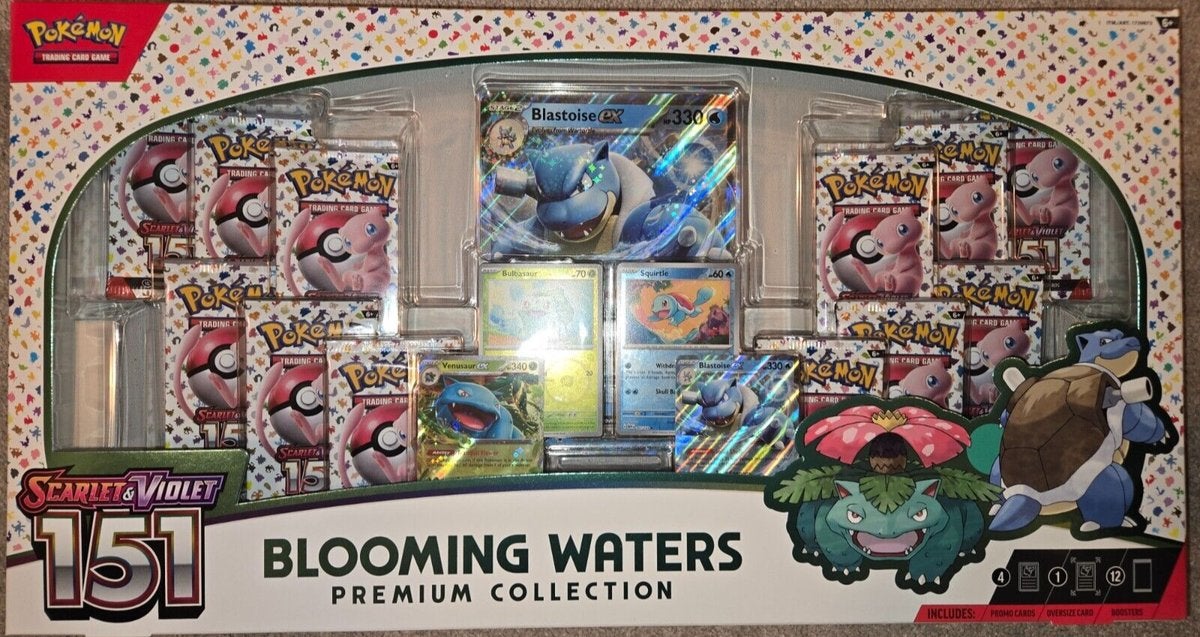 Pokémon Scarlet & Violet 151 Blooming Waters Premium, Hobby en Vrije tijd, Verzamelkaartspellen | Pokémon, Ophalen, Nieuw, Overige typen