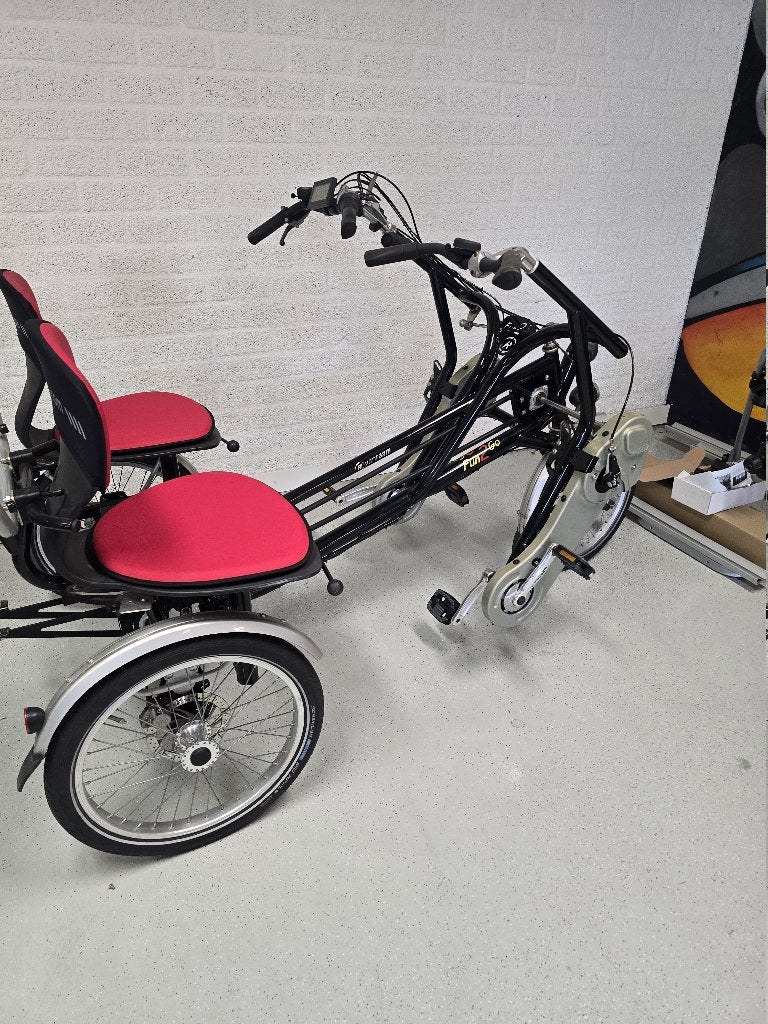 Elektrische van Raam FUN2GO duofiets (Nieuwe accu), Gebruikt, Raam, Ophalen of Verzenden, Raam