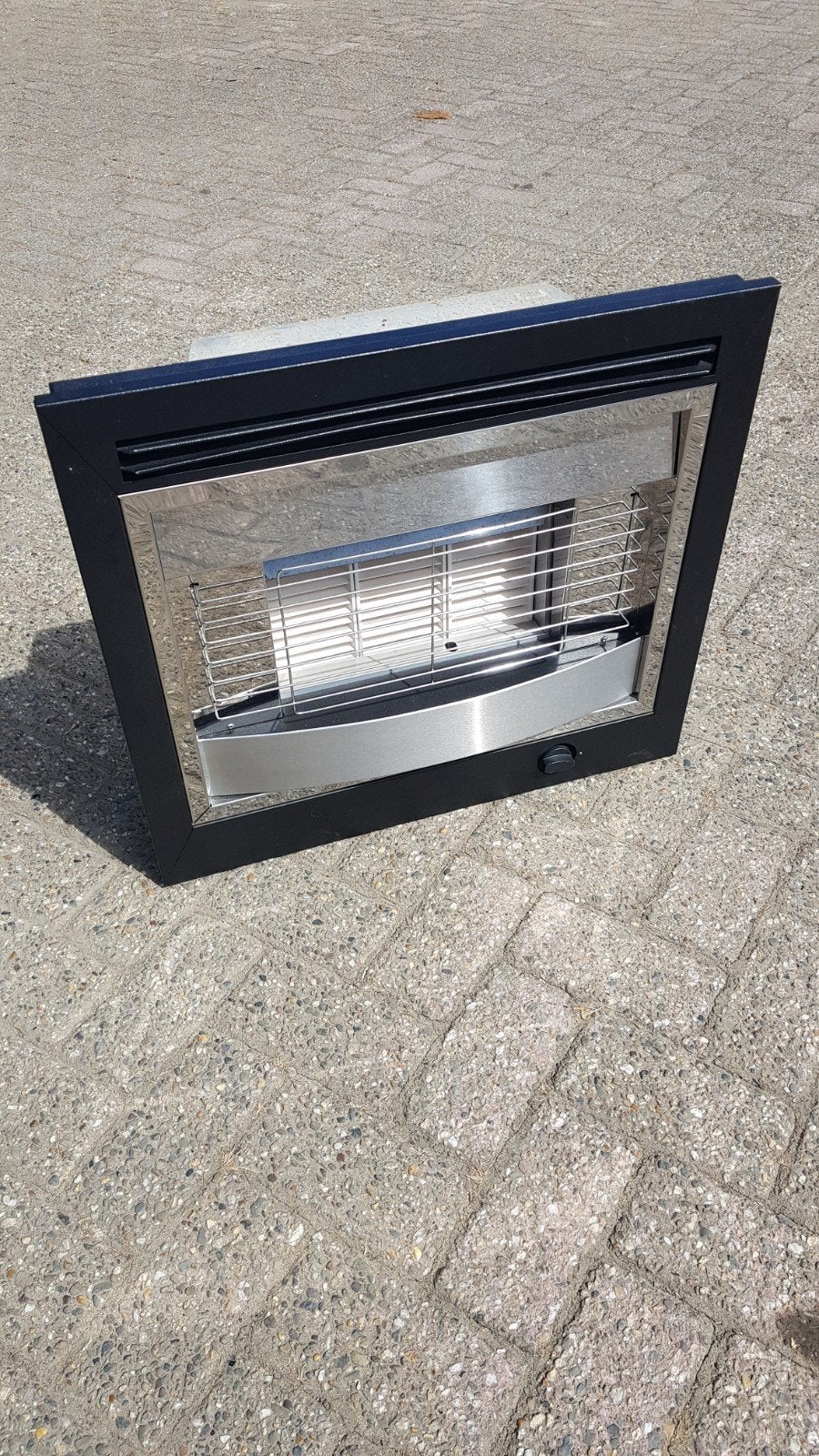 Gas openhaard kachel stacaravan 3,8kw, Ophalen, Gebruikt, Gas
