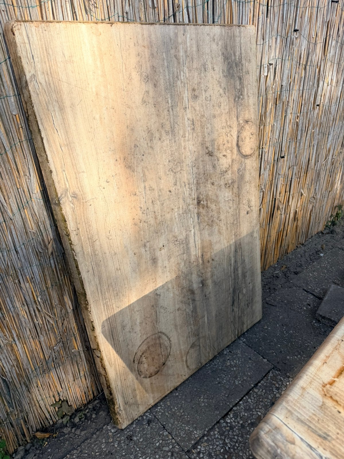 Terrastafel bladen 11 stuks, Tuin en Terras, Ophalen, Gebruikt, Rechthoekig, Kunststof