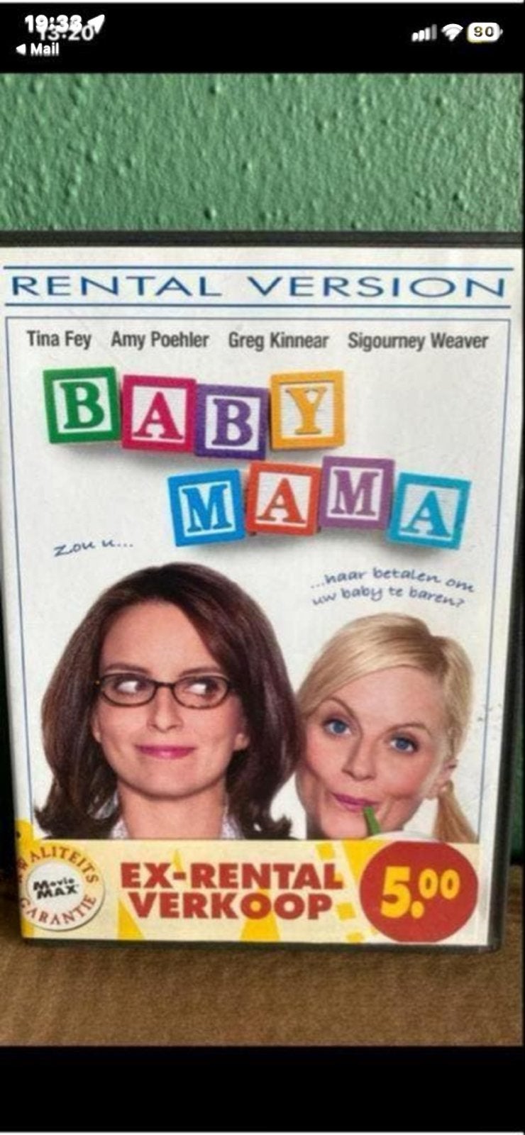 Baby Mama Blu-ray - Komedie met Tina Fey & Amy Poehler, Nederlands, Romantische komedie, Ophalen of Verzenden, Vanaf 6 jaar