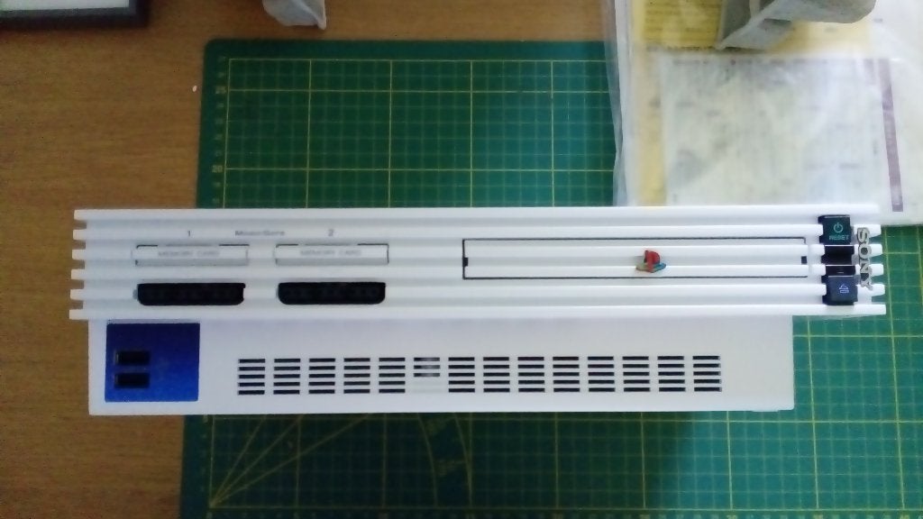 playstation 2 pearl white japans, Ophalen, Overige kleuren, Phat, Zo goed als nieuw