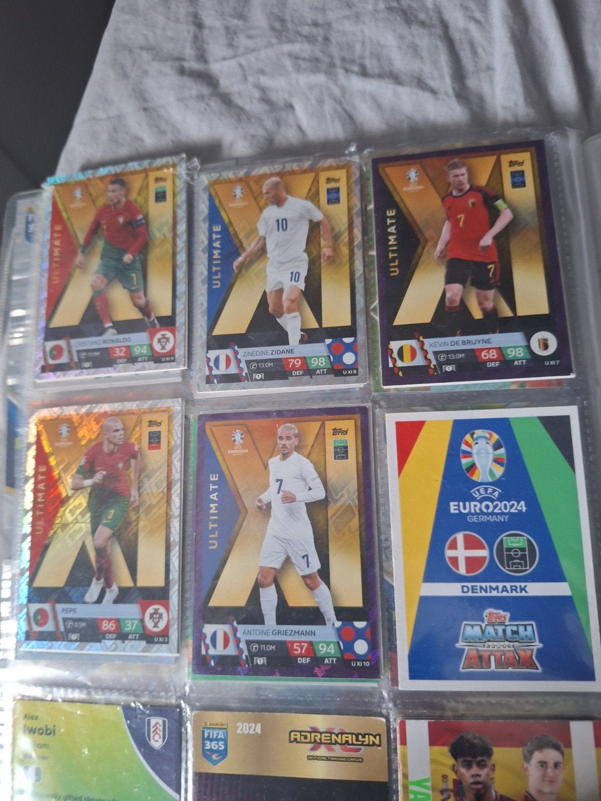 Topps Match Attax Euro 2024 Ultimate voetbal kaarten, Ophalen of Verzenden, Zo goed als nieuw, Buitenlandse clubs, Spelerskaart