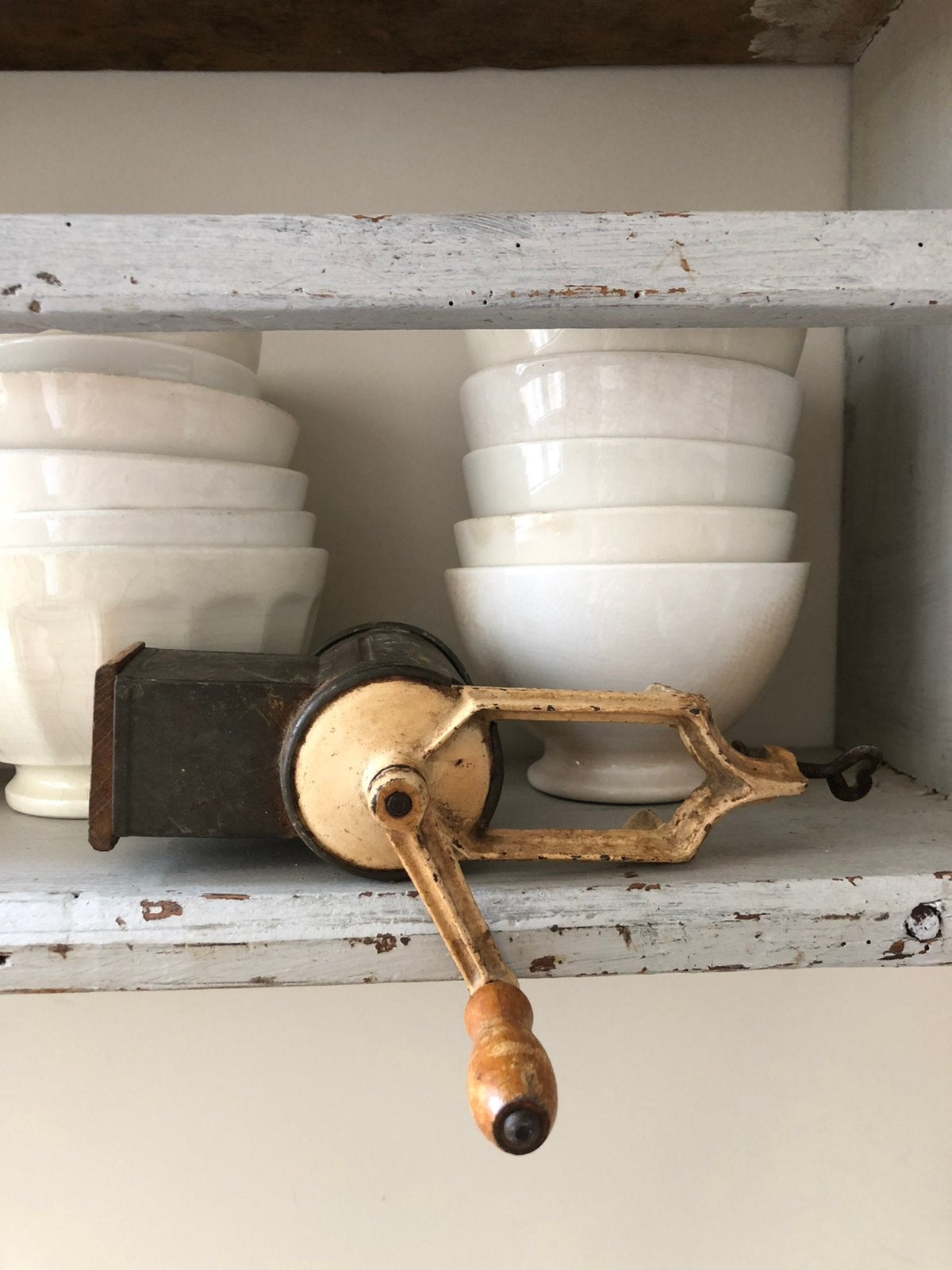 Nootmuskaat molen | rasp | brocante, Ophalen of Verzenden