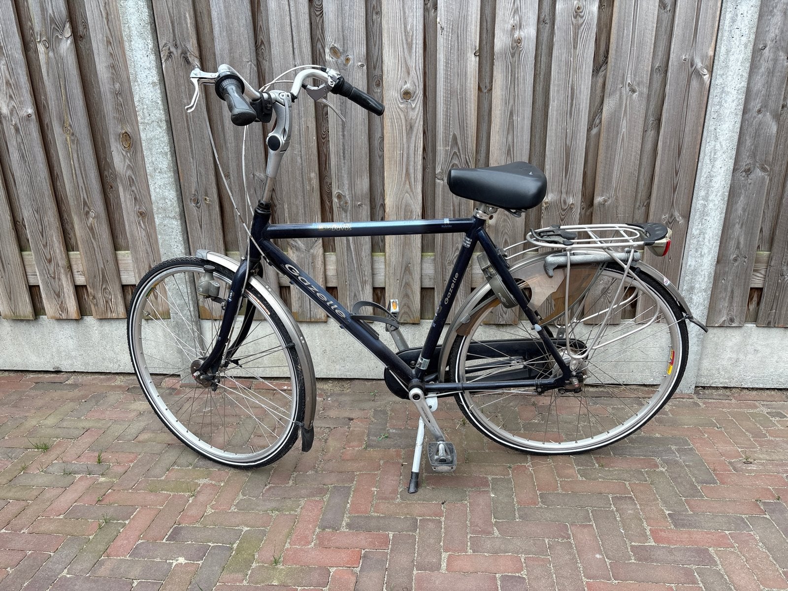 Gazelle herenfiets, Ophalen, Gebruikt, Versnellingen, 57 tot 61 cm