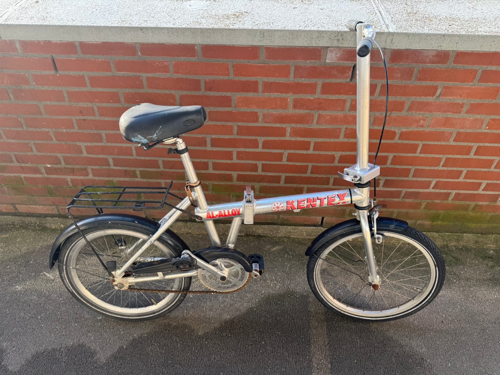 Vouwfiets single speed, Ophalen, Zo goed als nieuw, 20 inch of meer