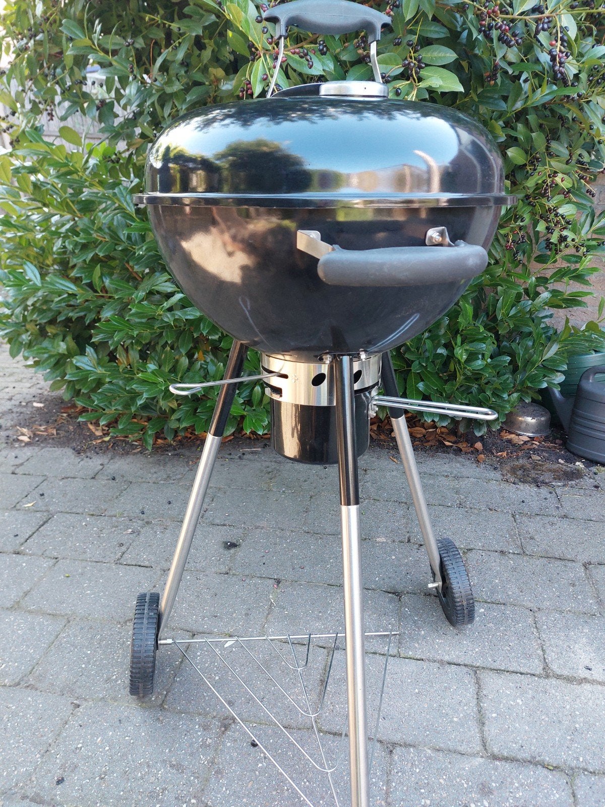 Houtskoolbarbecue, Tuin en Terras, Ophalen, Zo goed als nieuw