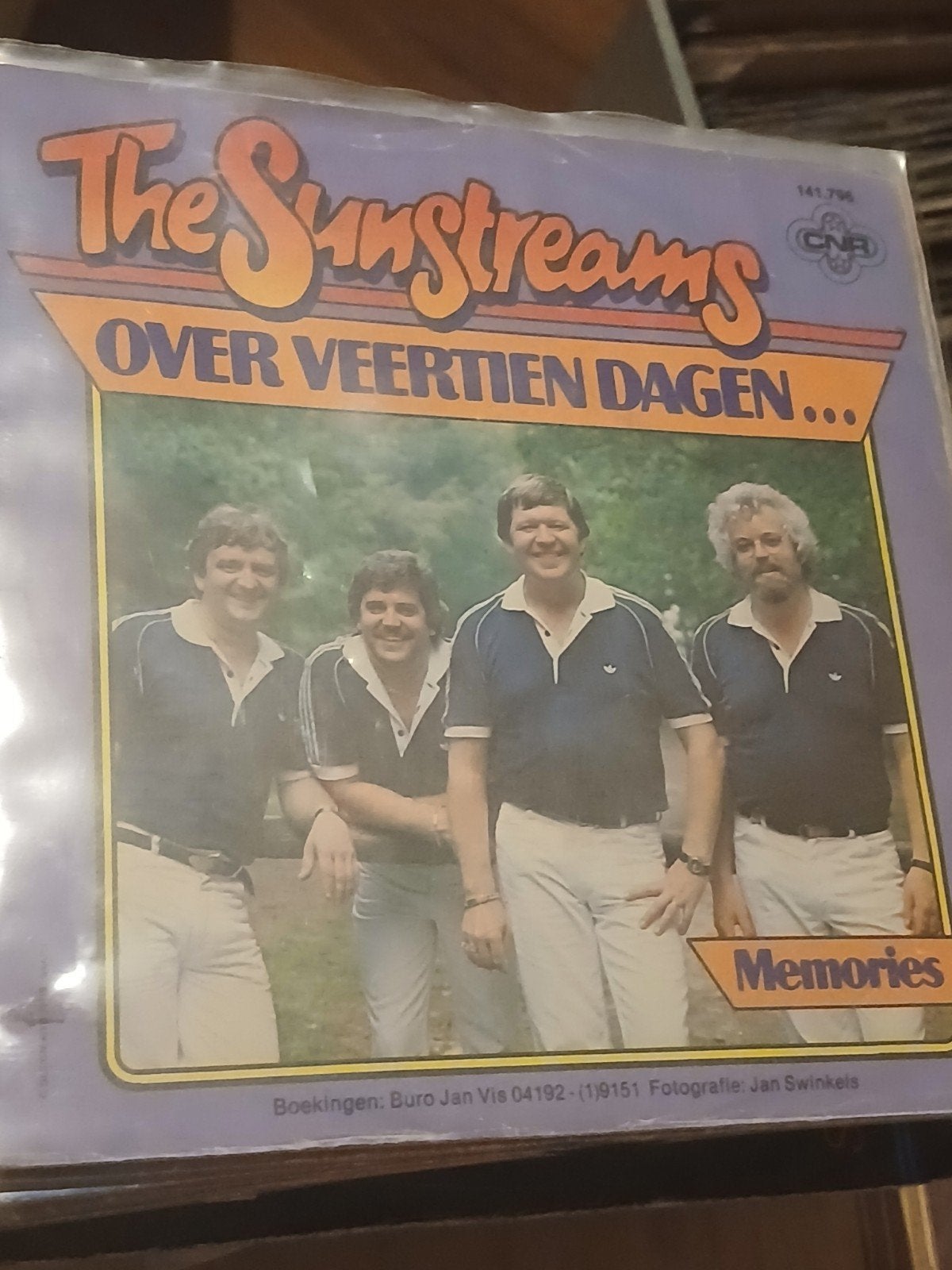 THE SUNSTREAMS over veertien dagen / memories, Ophalen of Verzenden, Zo goed als nieuw, Overige formaten, Levenslied of Smartlap