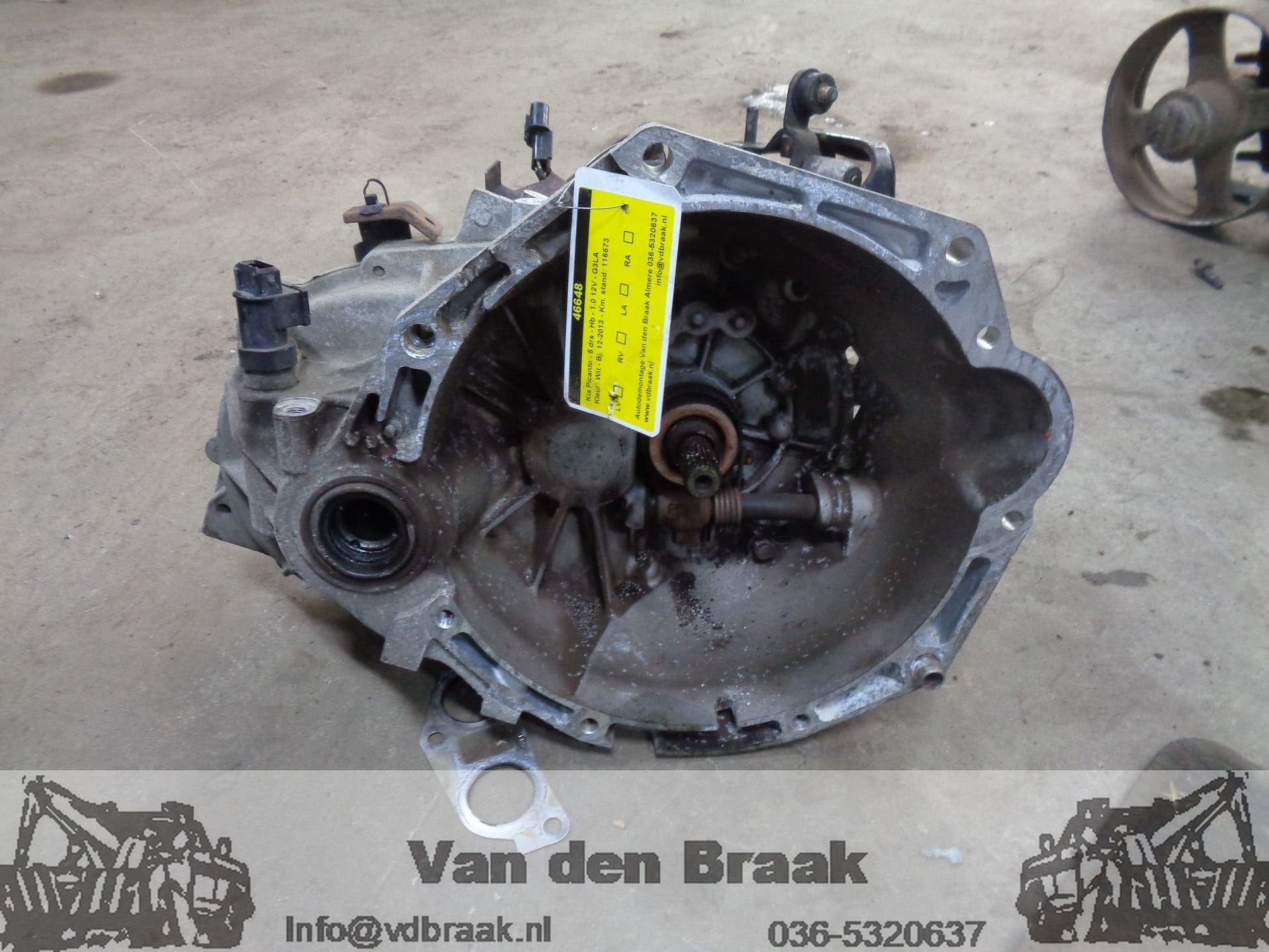 Kia Picanto 1.0 12V 2011-2017 Versnellingsbak, -, Herkomst onderdeel bekend, -, Ophalen of Verzenden