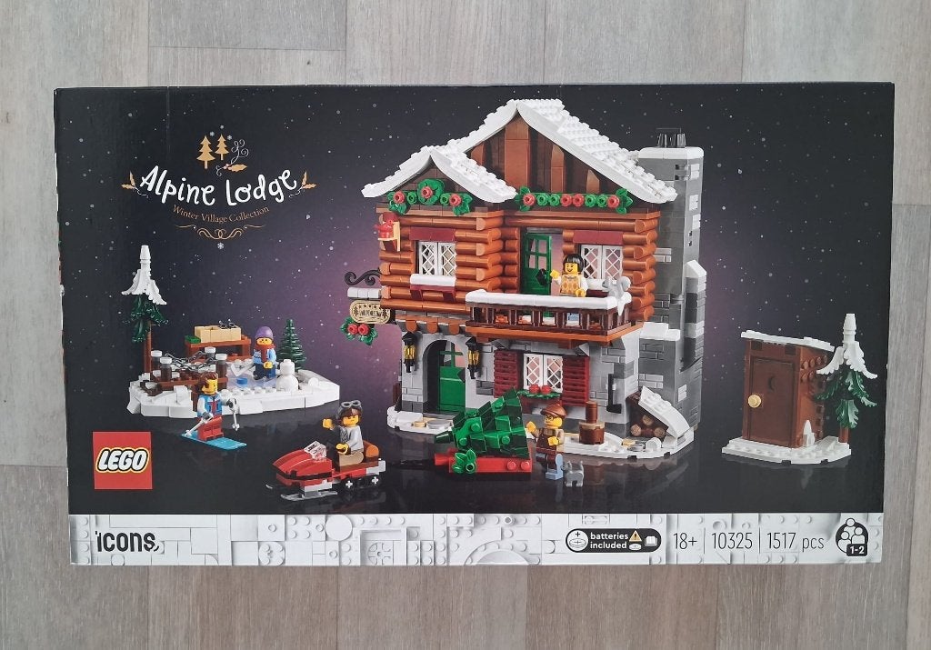 LEGO 10325 Icons Skihut Modelhuis NIEUW, Nieuw, Ophalen of Verzenden, Icons, Complete set