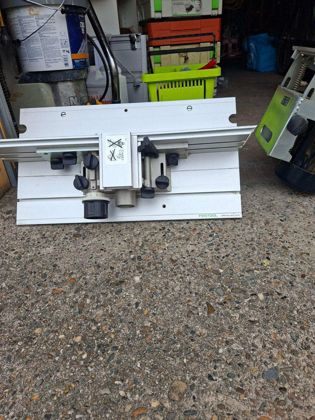 Festool CMS-OF 1400/2000 bovenfreesmodule, Ophalen of Verzenden, Zo goed als nieuw, Bovenfrees, Festool