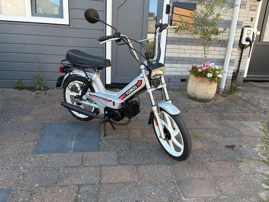 tomos a35 nette staat met kenteken, Fietsen en Brommers, Snorfietsen en Snorscooters, Ophalen, Tweetakt, Gebruikt, Tomos