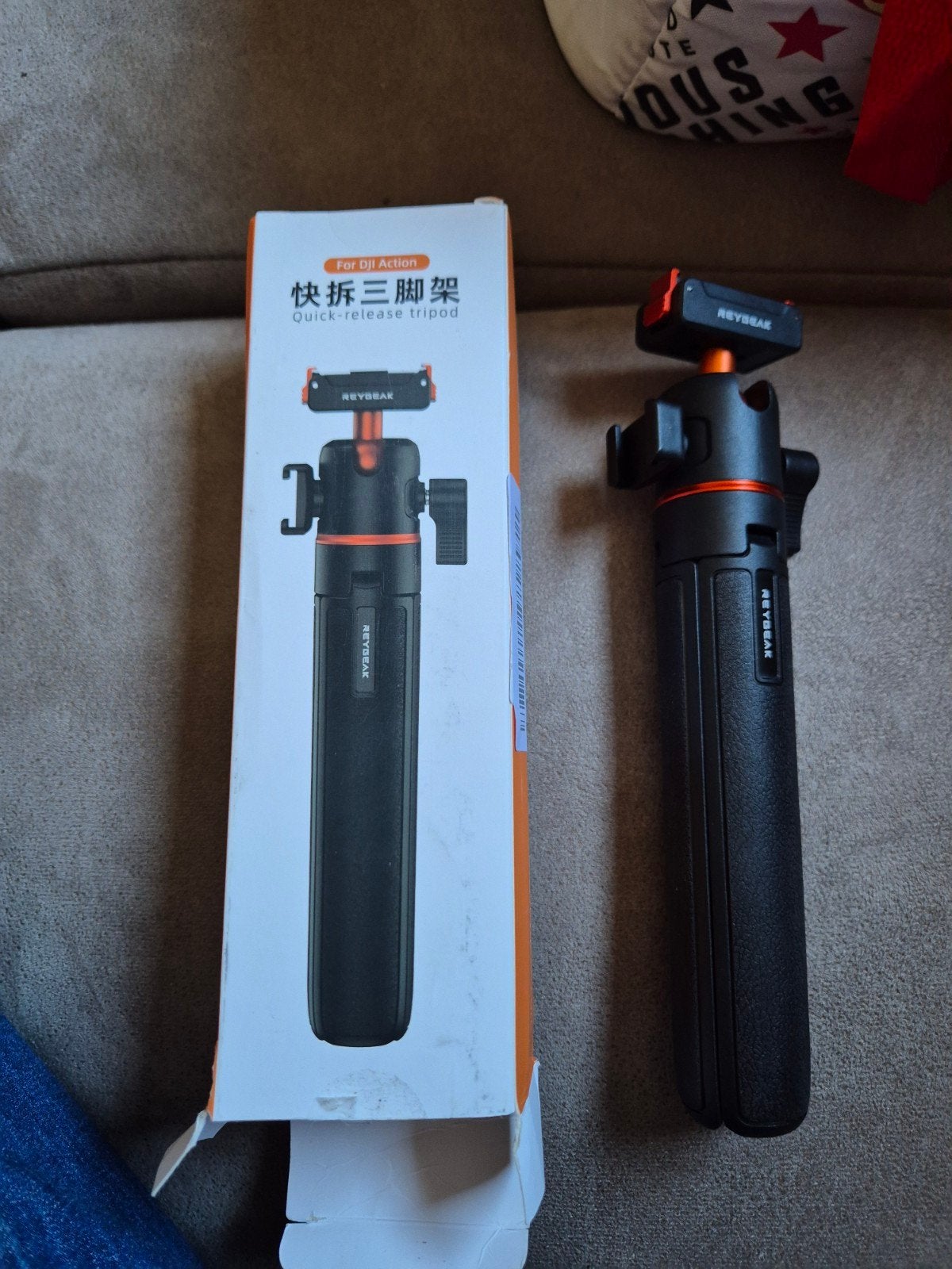 REYBEAK Quick-release tripod voor DJI Action camera's, Overige merken, 125 cm of minder, Nieuw, Ophalen of Verzenden
