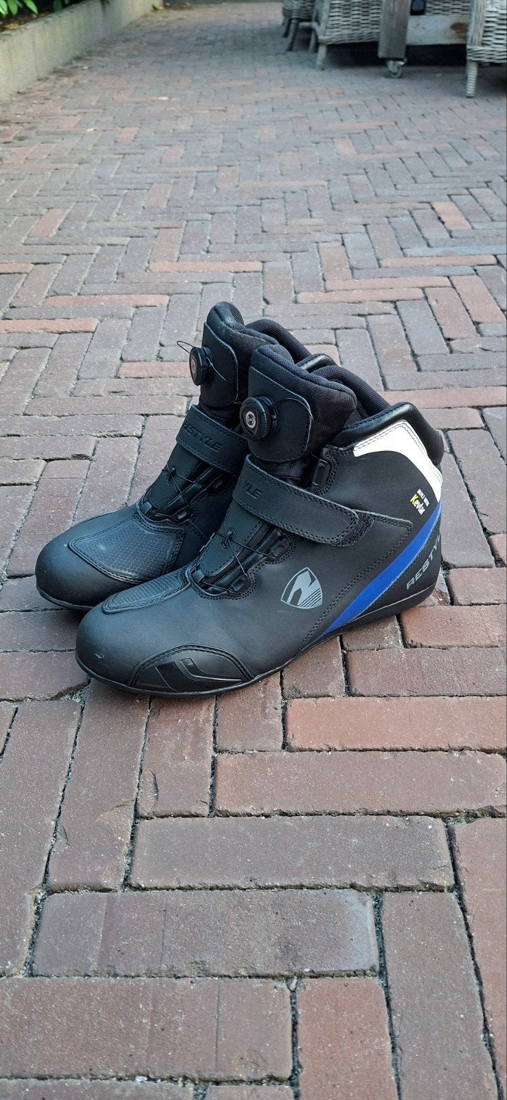 Restyle motorschoenen zo goed als nieuw, Motoren, Ophalen, Heren, Nieuw zonder kaartje, Restyle