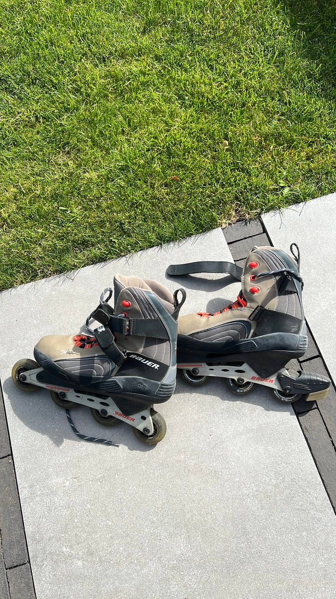 Skeelers Bauer heren, Sport en Fitness, Skeelers, Bauer, Heren, Ophalen of Verzenden, Inline skates 4 wielen