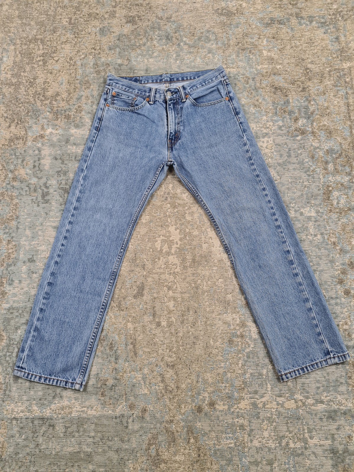 Levi's 505 W30 L30 Loose fit Katoen Bronno3030 Blauw, Blauw, Levi Strauss Nederland, W32 (confectie 46) of kleiner, Ophalen of Verzenden