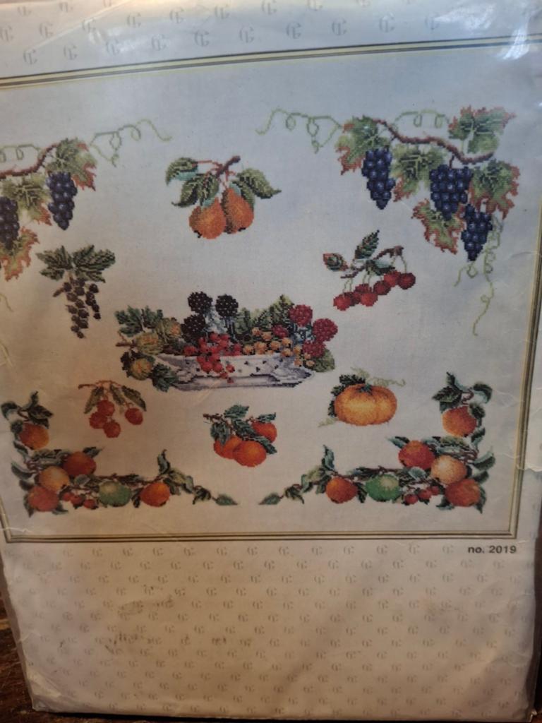 Fruit, Hobby en Vrije tijd, Ophalen of Verzenden, Nieuw, Borduurpakket