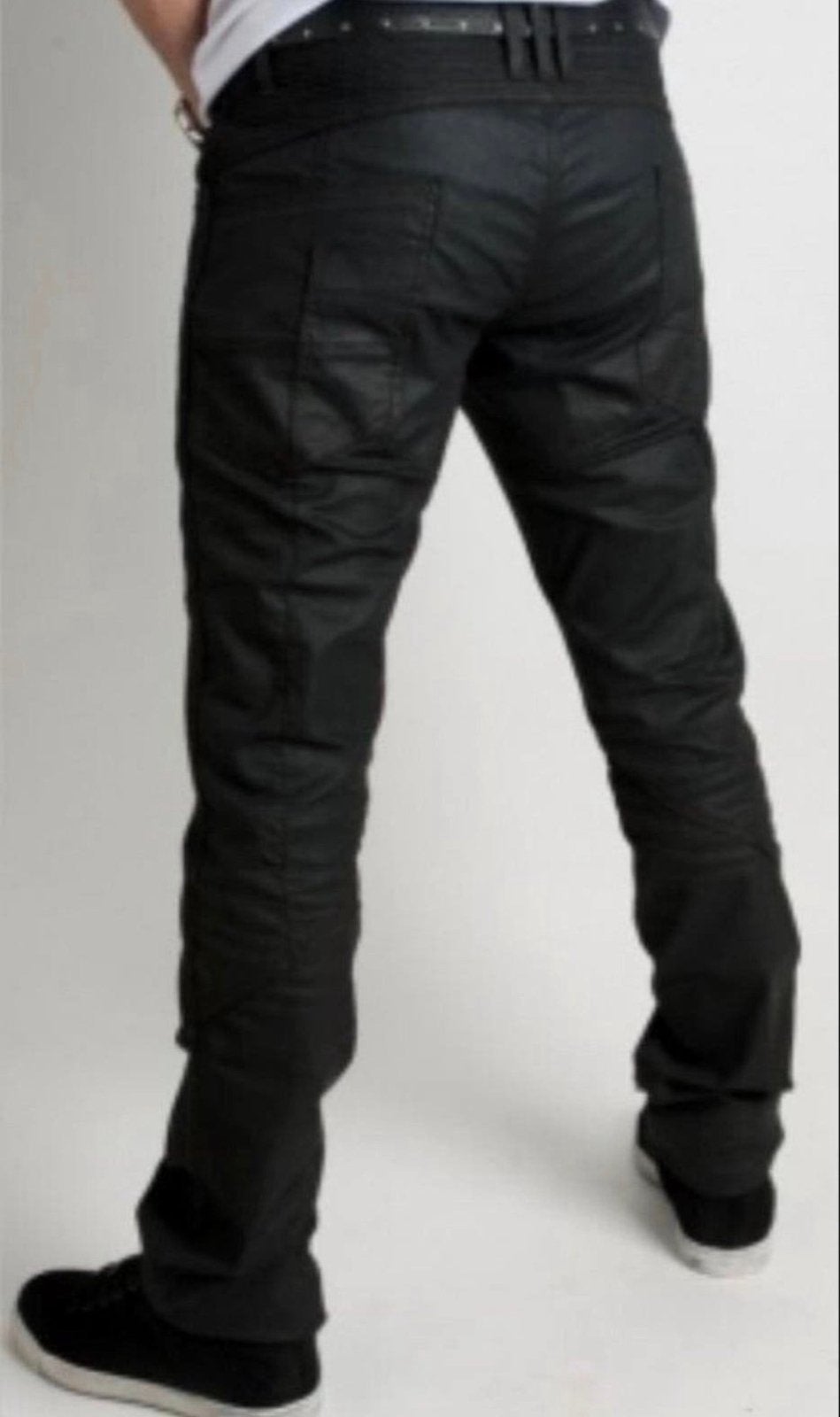 Esquad Julian motorbroek waxed black, maat US 36/36, Motoren, Kleding | Motorkleding, Ophalen of Verzenden, Tweedehands, Broek | textiel