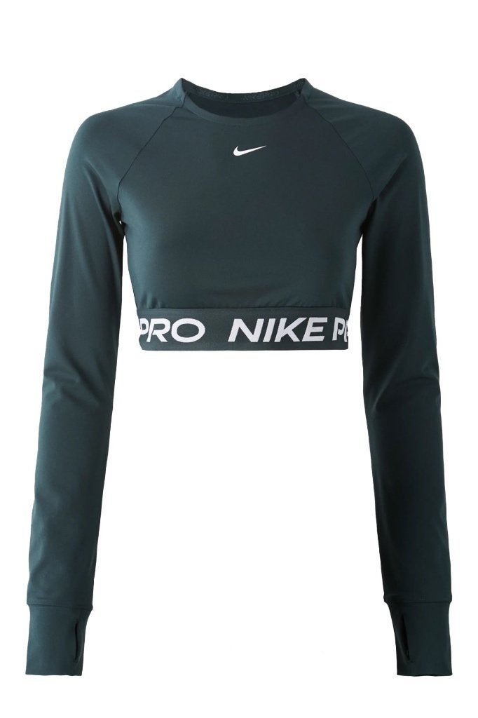 Nike Pro Women's Dri-fit Cropped Longsleeve S NIEUW €26,95, Nike, Nieuw, Ophalen of Verzenden, Fitness of Aerobics