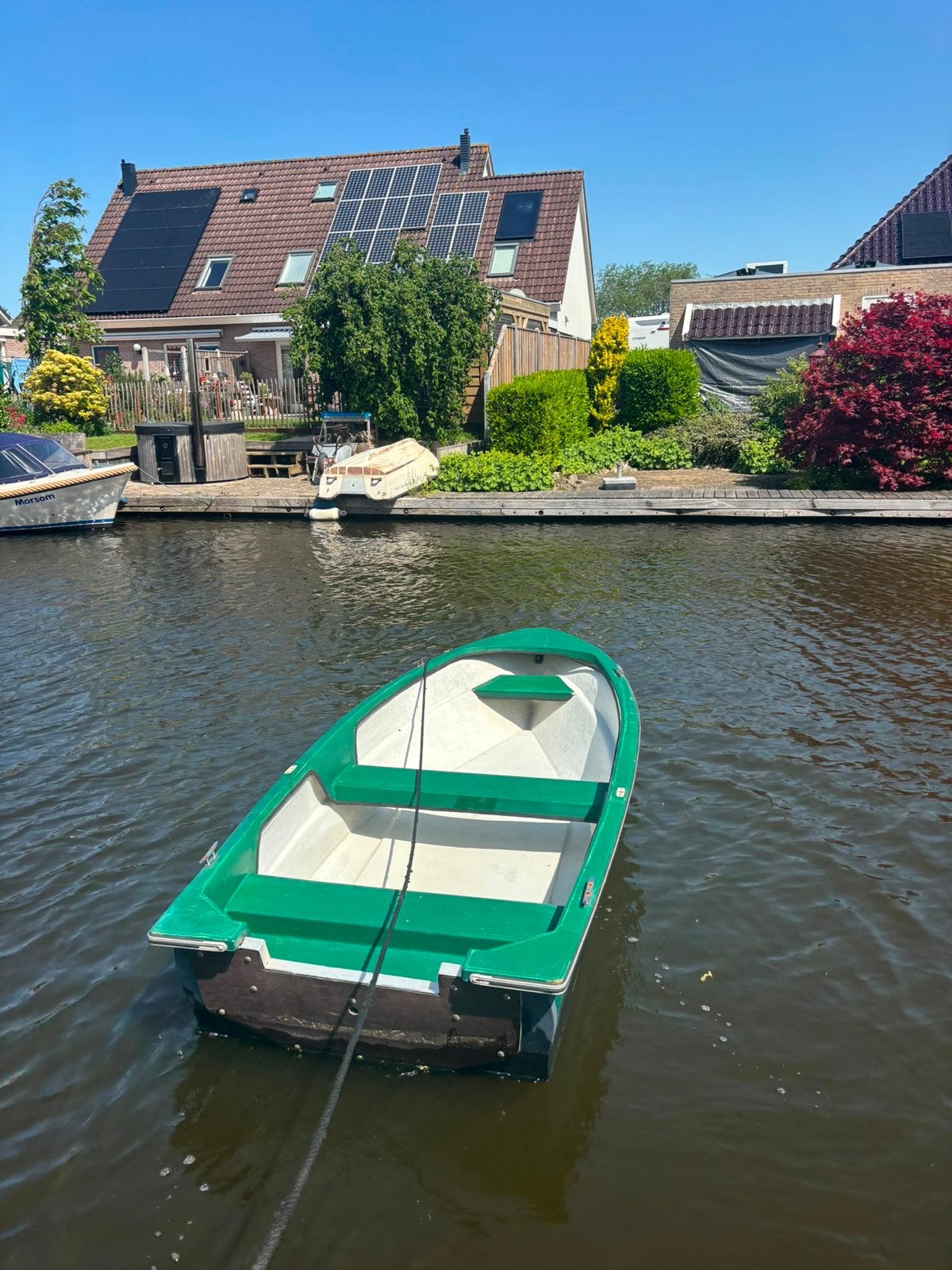 Mooi onderhoudsvrije bootje te koop 3.80 m, Ophalen of Verzenden, Gebruikt