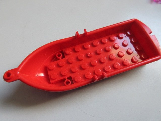 nr. 6725, Rood bootje., Ophalen of Verzenden, Zo goed als nieuw, Lego