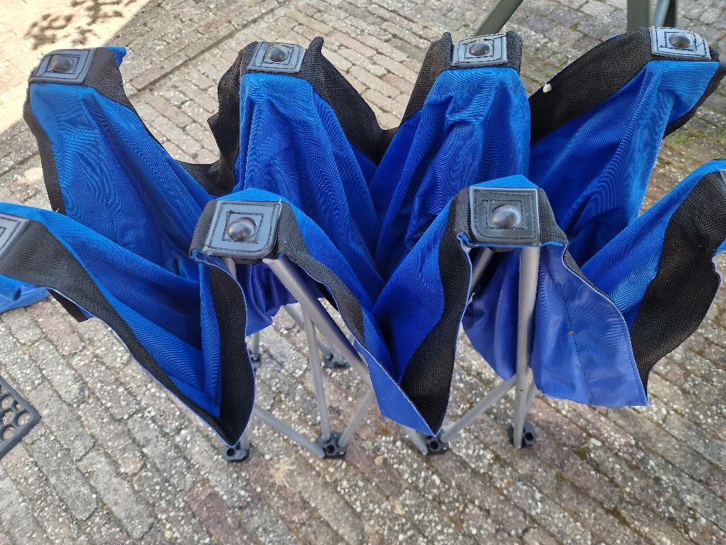 Camping ligbed, Ophalen, Zo goed als nieuw, Aluminium, Inklapbaar