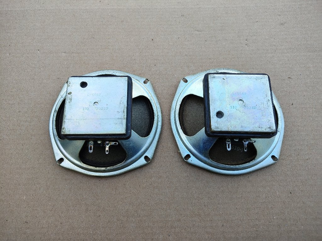 2x Hoge Tonen Speakers Rowe-AMi MM4 (1970) jukebox, Verzenden, Gebruikt, 1950 tot 1960, Seeburg