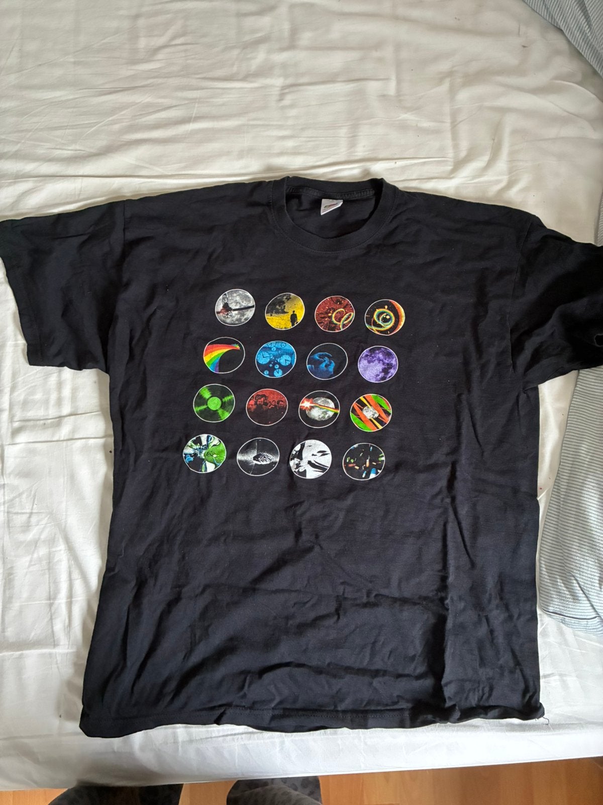Roger Waters tour tshirt 2008 XL vintage pink floyd, Verzenden, Zo goed als nieuw, Maat 56/58 (XL), Zwart