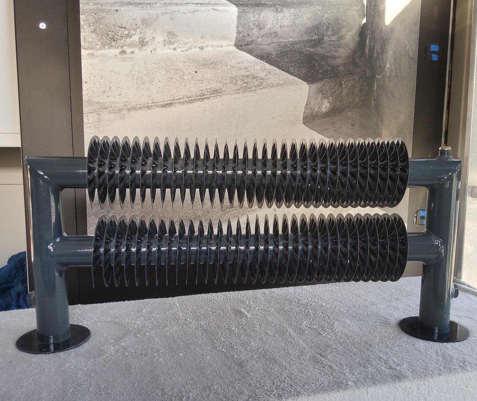 Industriële ribbenbuisradiator. DRL.  Nieuw, Ophalen, 30 tot 80 cm, Radiator, Nieuw