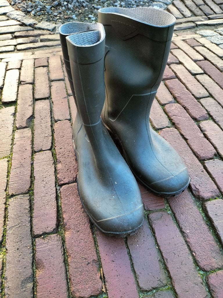 Laarzen heren rubber maat 41, Ophalen, Zo goed als nieuw, Heren, Laarzen