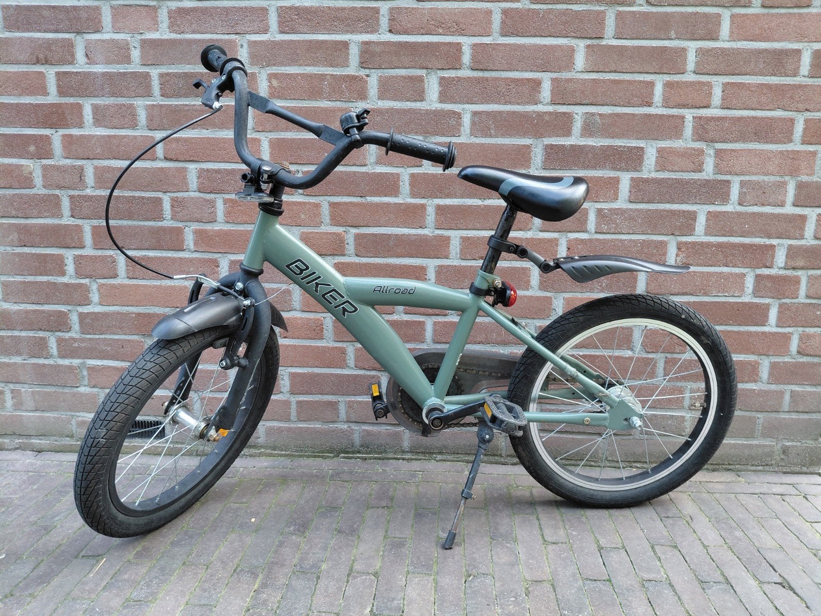 2Cycle Biker Allroad kinderfiets - 18 inch, Terugtraprem, Ophalen, 2cycle, 16 tot 20 inch