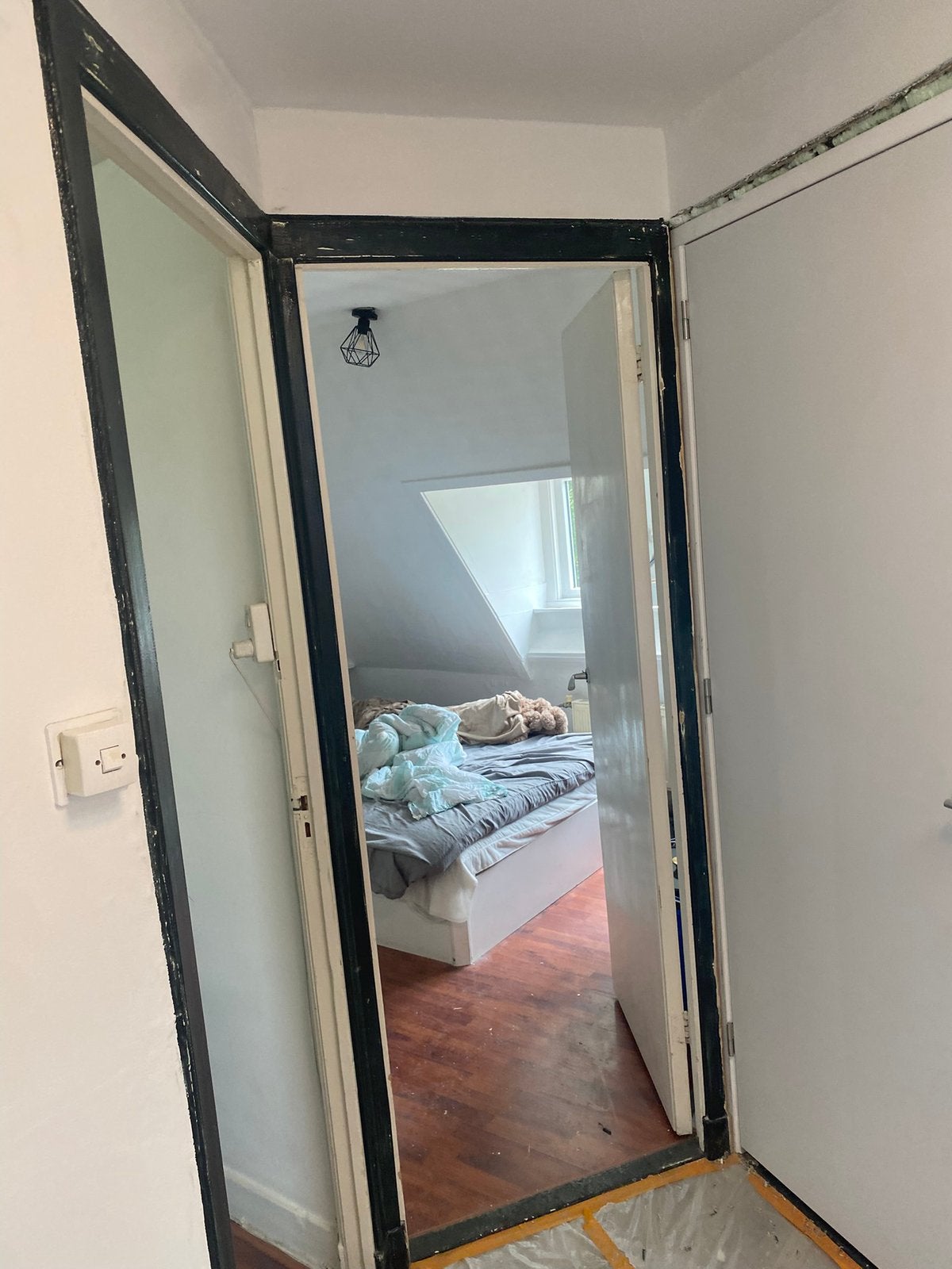 Schilderen een verf in Haarlem, 75 tot 150 cm, Raamkozijn, Ophalen of Verzenden, Zo goed als nieuw