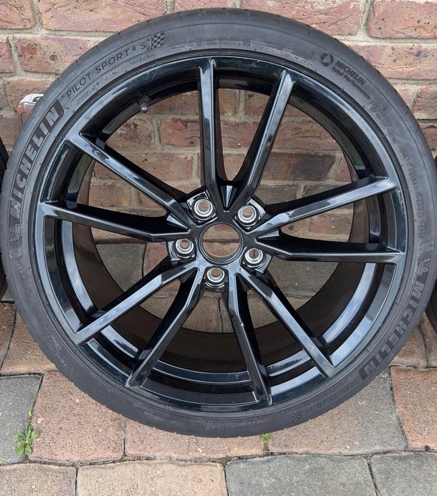 Originele VW Golf 7 8 R Pretoria velgen 19 inch 5x112, Auto-onderdelen, Banden en Velgen, 19 inch, Gebruikt, Total car expert