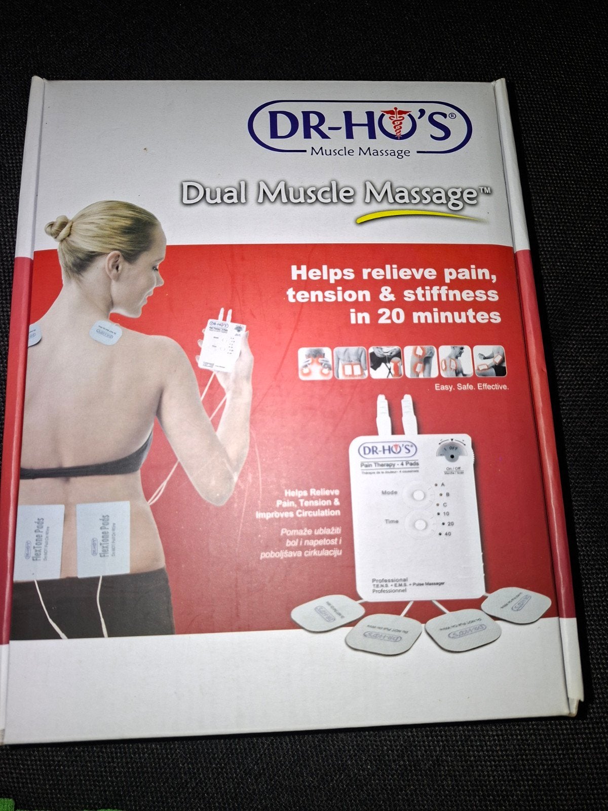 DR-HO'S Dual Muscle Massage Apparaat - Nieuw in Doos, Ophalen of Verzenden, Nieuw