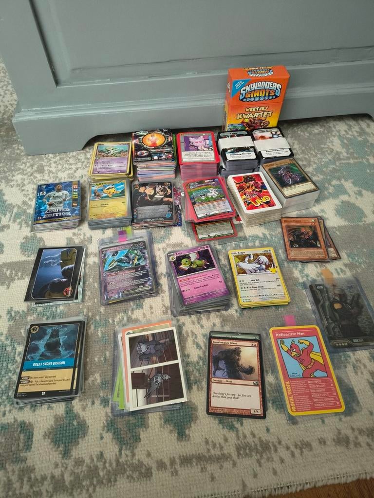 Pokémon kaarten, FIFA Panini, Yu-Gi-Oh, Magic, Lorcana, kuro, Hobby en Vrije tijd, Verzamelkaartspellen | Overige, Ophalen of Verzenden