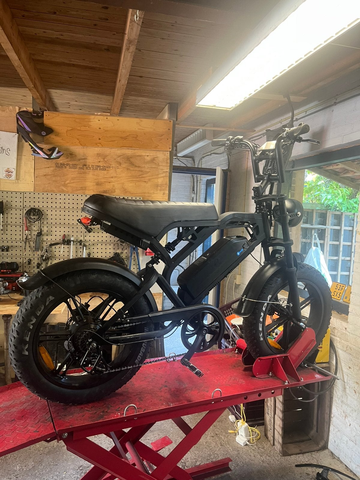 Fatbike V20Pro, Ophalen, Zo goed als nieuw