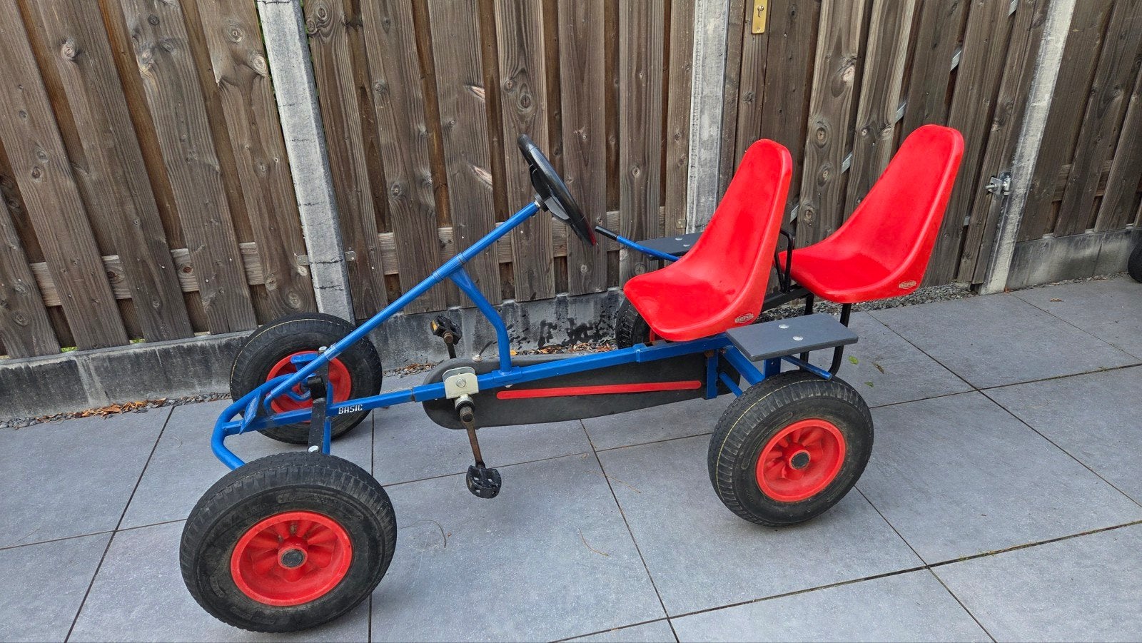 Berg duozit skelter met aanhanger, Ophalen, Gebruikt, Berg, Duozit