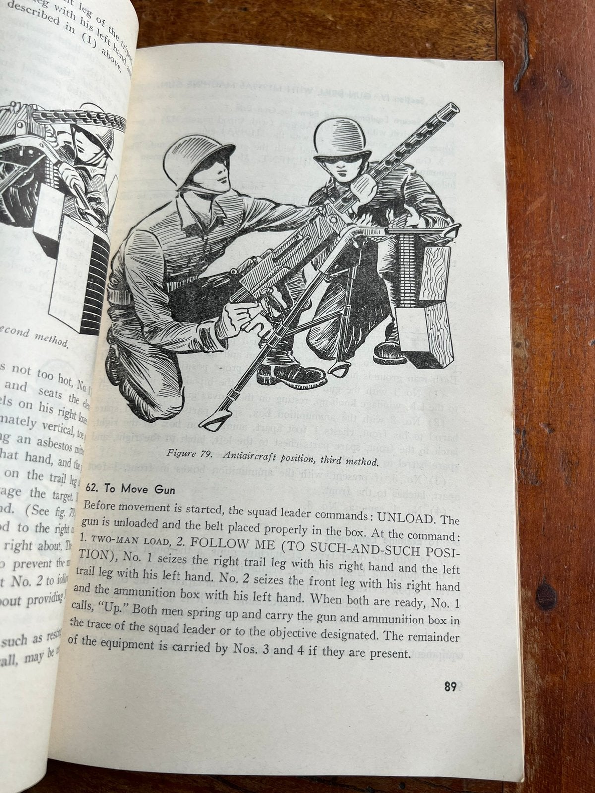 WO2 Amerikaans .30 cal browning machine gun voorschrift 1945, Verzamelen, Amerika, Verzenden, Boek of Tijdschrift