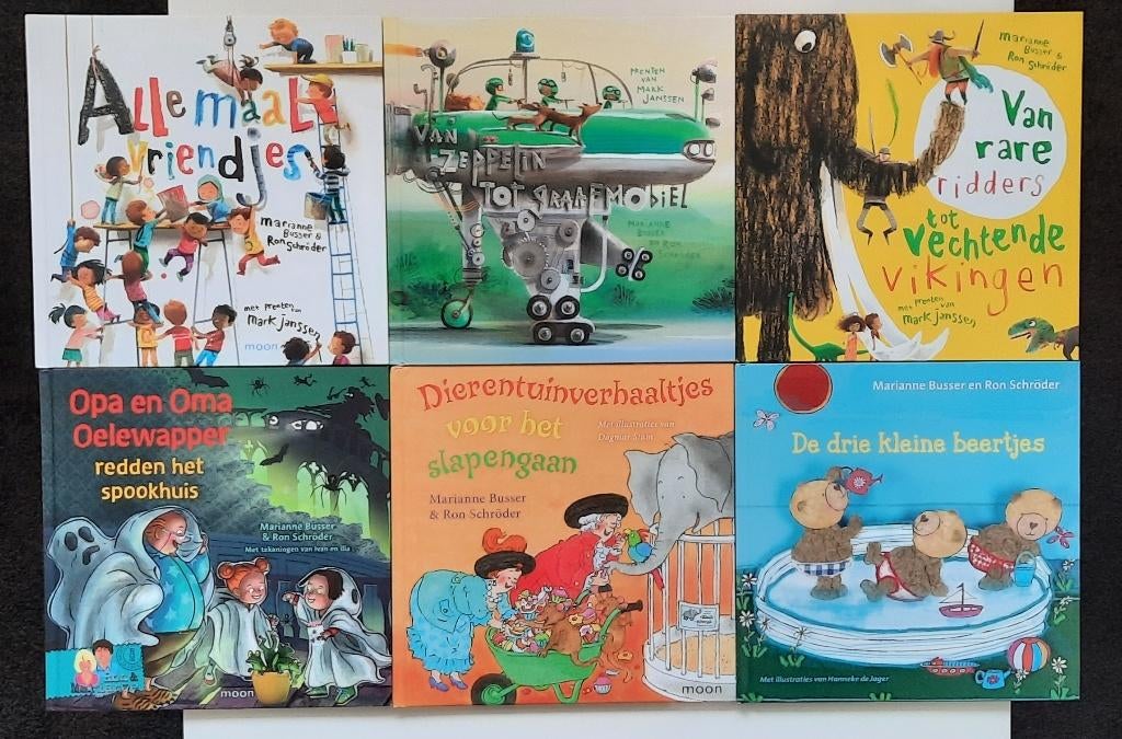 Leuke voorleesboeken van Marianne Busser & Ron Schroder, Boeken, Fictie algemeen, Jongen of Meisje, Ophalen of Verzenden, Zo goed als nieuw