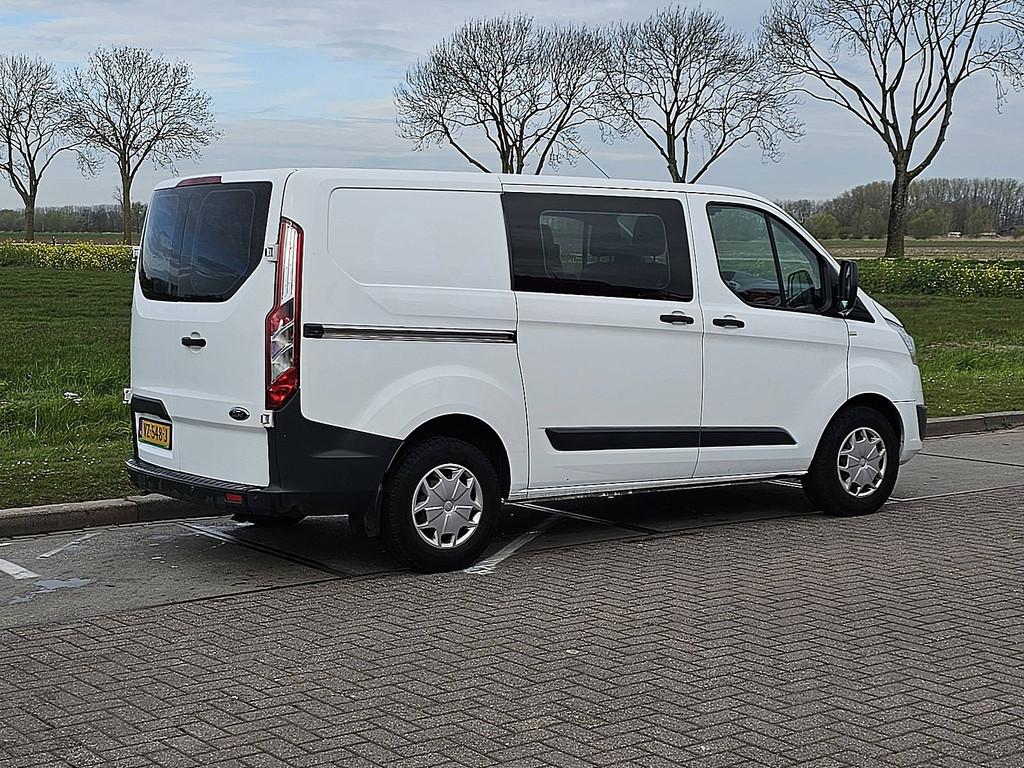 FORD TRANSIT CUSTOM 2.0 l1h1 dubbele cabine!, Voorwielaandrijving, Euro 6, 4 cilinders, Wit