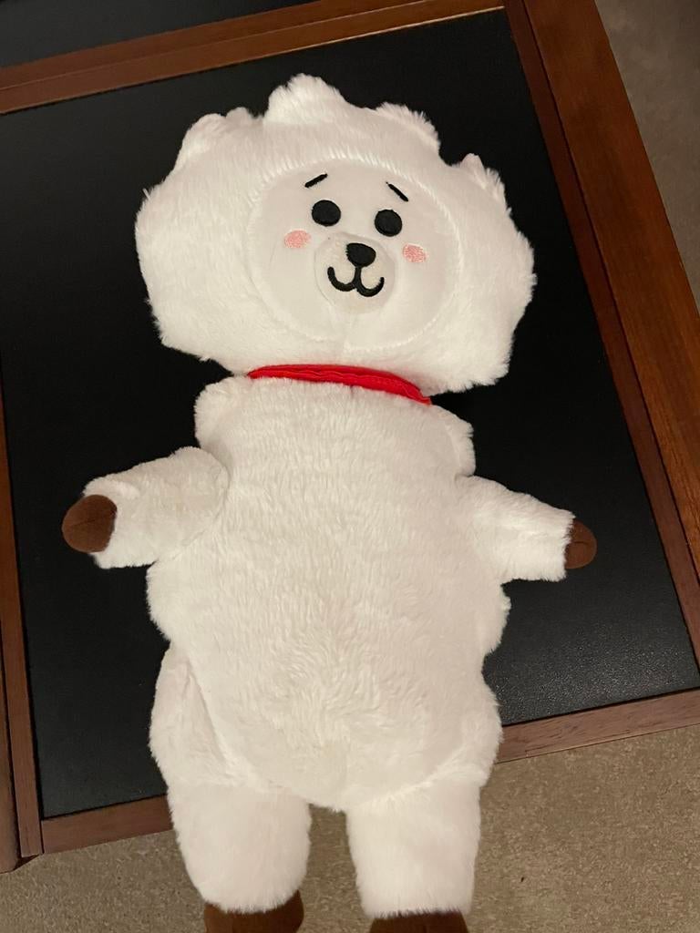 BT21 RJ staande knuffel medium grootte, Ophalen of Verzenden, Zo goed als nieuw, Overige typen