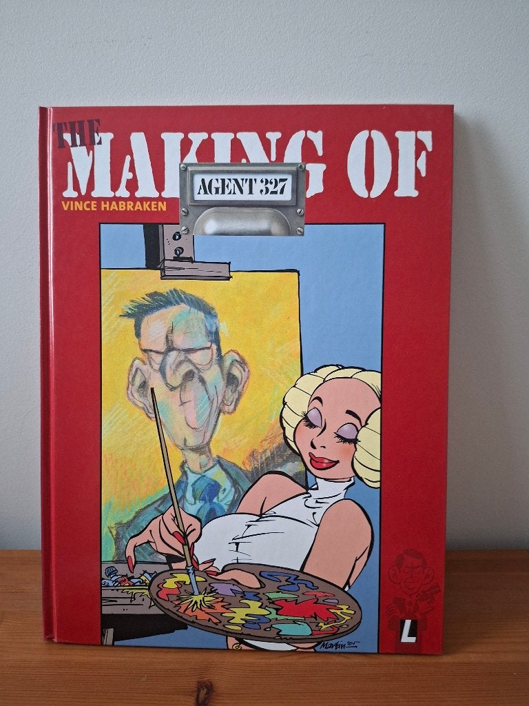 agent 327 luxe HC the making of 01 eerste druk, Boeken, Eén stripboek, Ophalen of Verzenden, Zo goed als nieuw, Vince Habraken