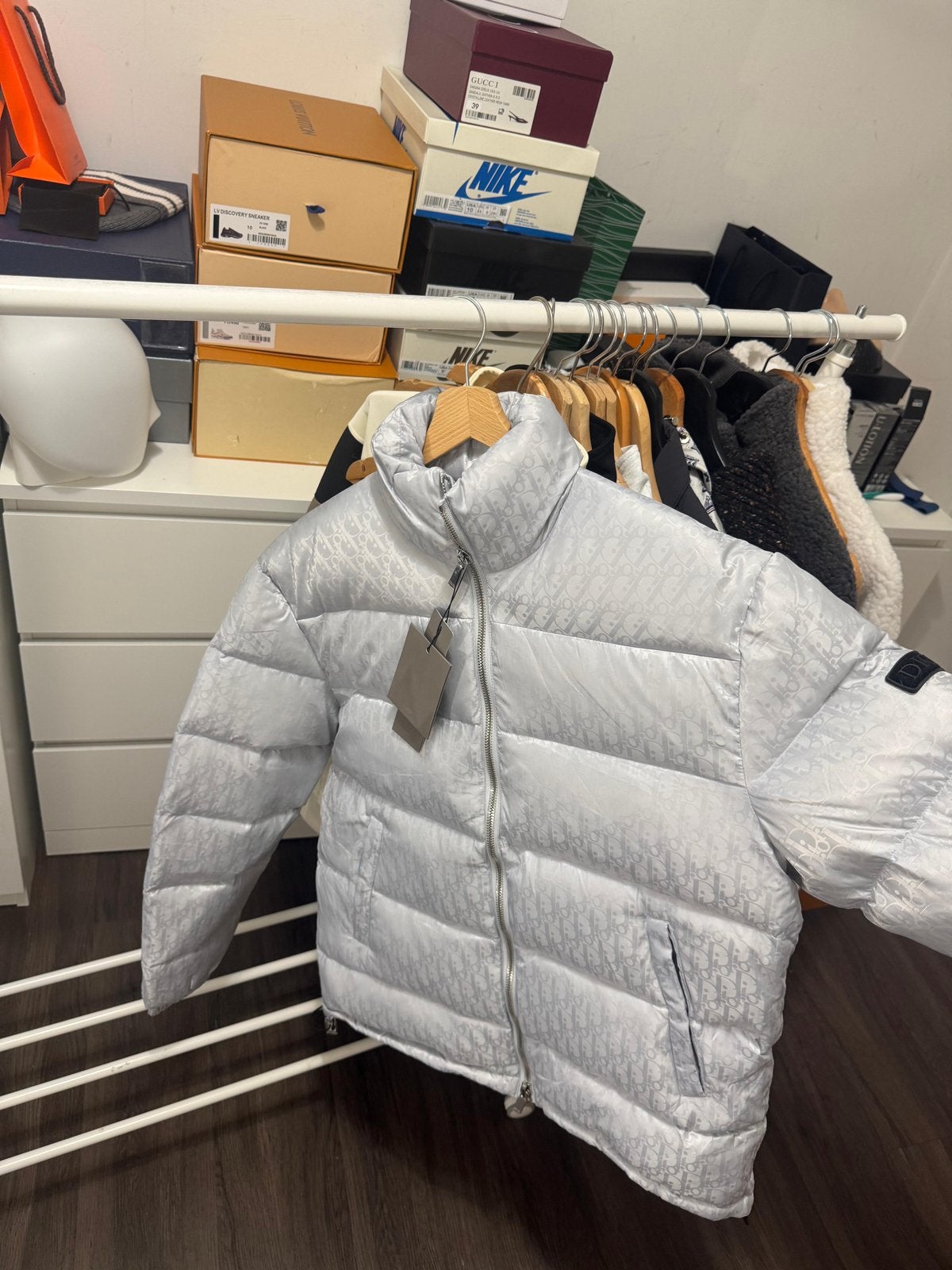 Dior Oblique Blouson Pearl jas, Kleding | Heren, Ophalen of Verzenden, Nieuw