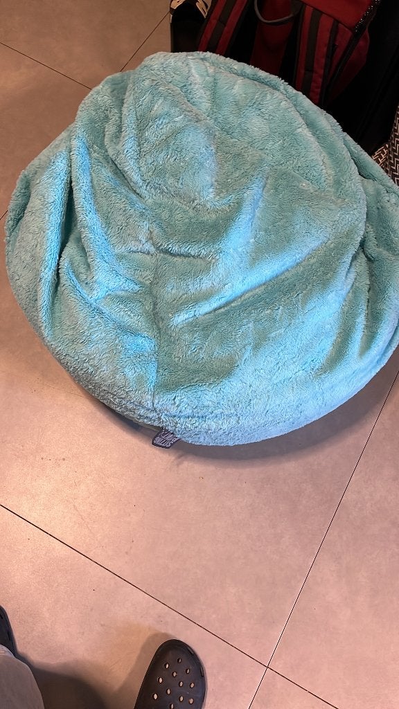 Beanbag, Ophalen, Zo goed als nieuw, Blauw, Zitzak