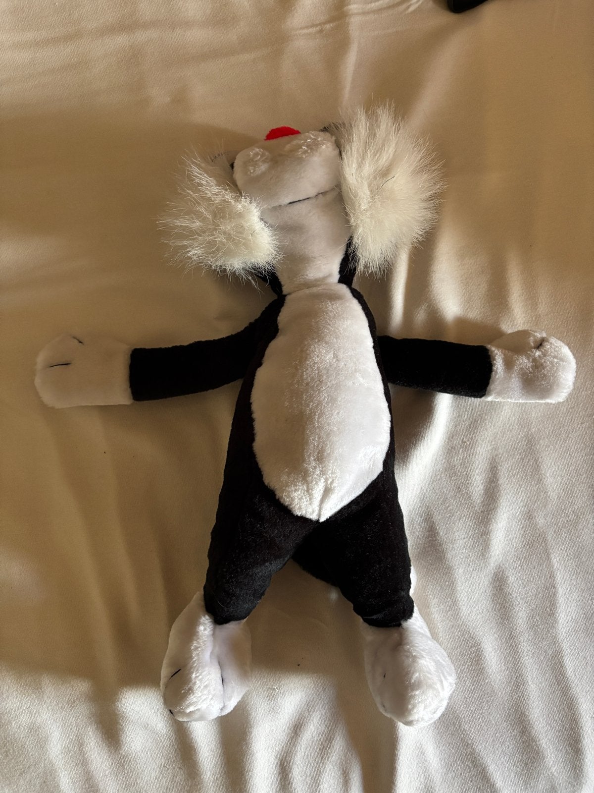 Sylvester de Kat knuffel - Looney Tunes, Gebruikt, Overige merken, Overige karakters, Zwart