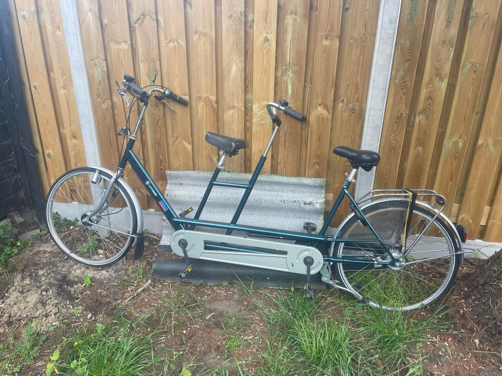 Van Raam tandem - Comfortabel en stabiel fietsen, 55 cm of meer, Ophalen, Gebruikt, Minder dan 10 versnellingen